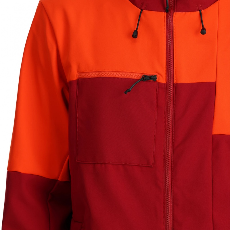 Twisted Orange Spyder Nolan Insulated Jacket | BSX-043518