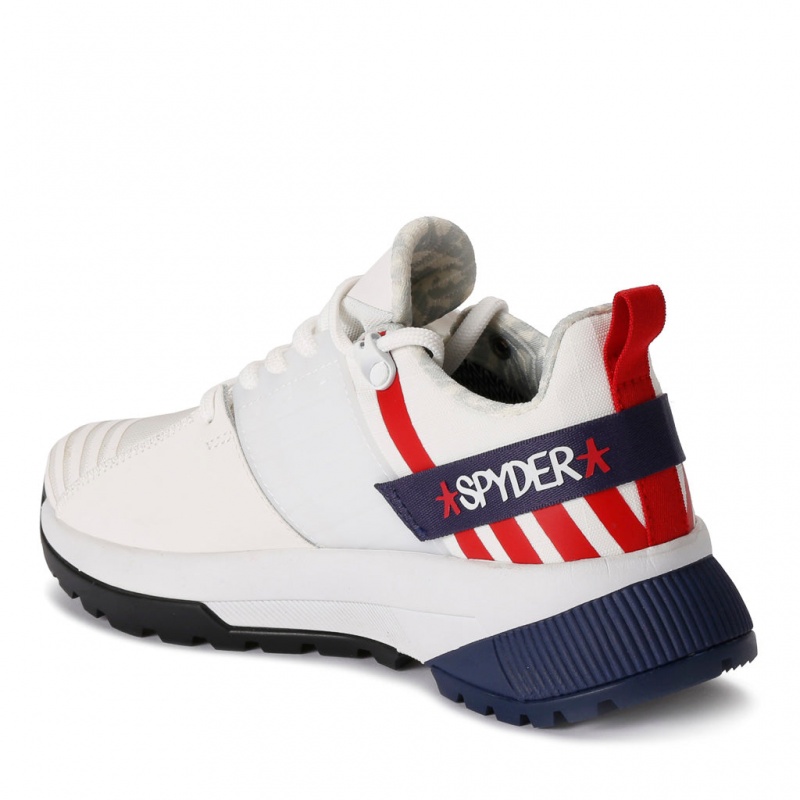 USA White Spyder Shasta Shoes | PLB-678345