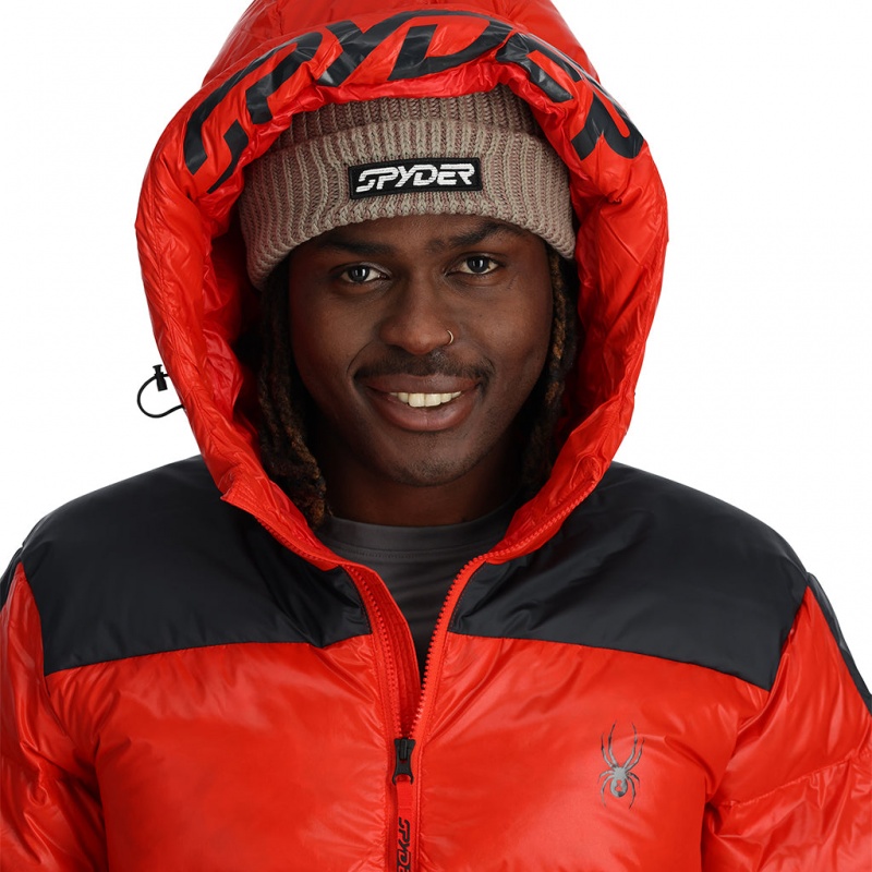 Volcano Spyder Unisex Windom Hooded Down Jacket | LIU-041296