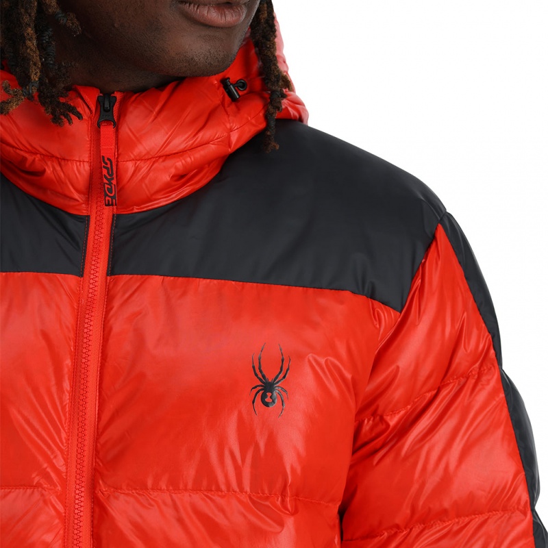 Volcano Spyder Unisex Windom Hooded Down Jacket | LIU-041296