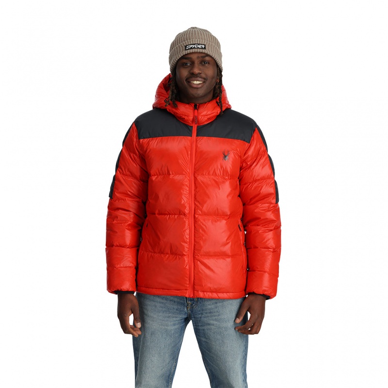 Volcano Spyder Unisex Windom Hooded Down Jacket | LIU-041296