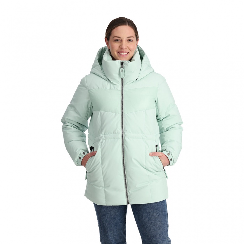 Wintergreen Spyder Eastwood Long Down Jacket | WSB-418705