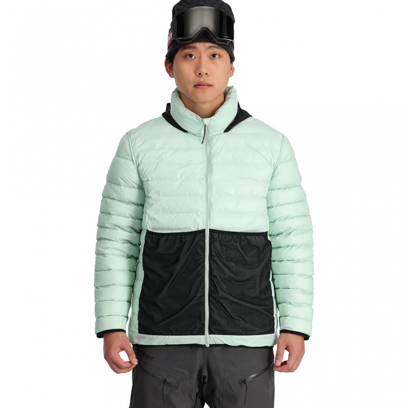 Wintergreen Spyder Sanction Hooded Down Jacket | BLG-079312