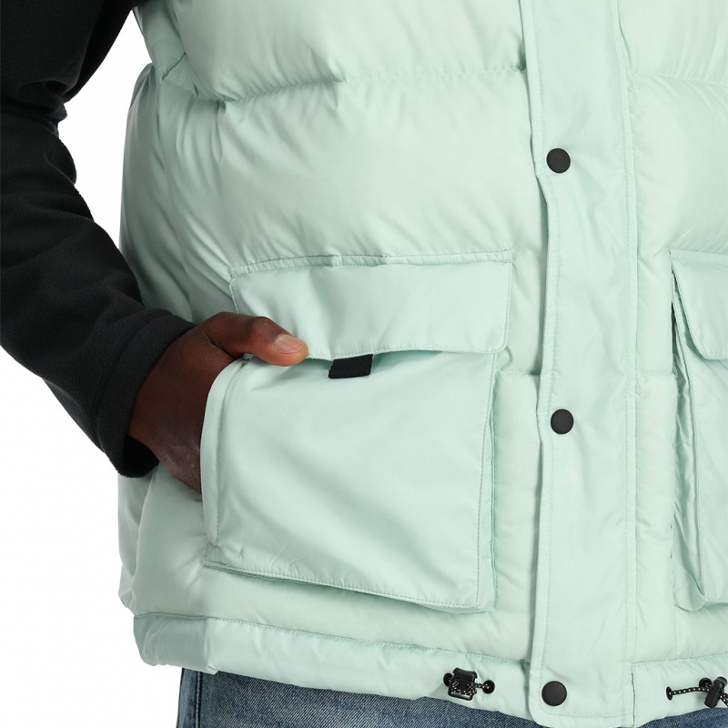 Wintergreen Spyder Unisex Windom Vest Down Vest | IHO-312756