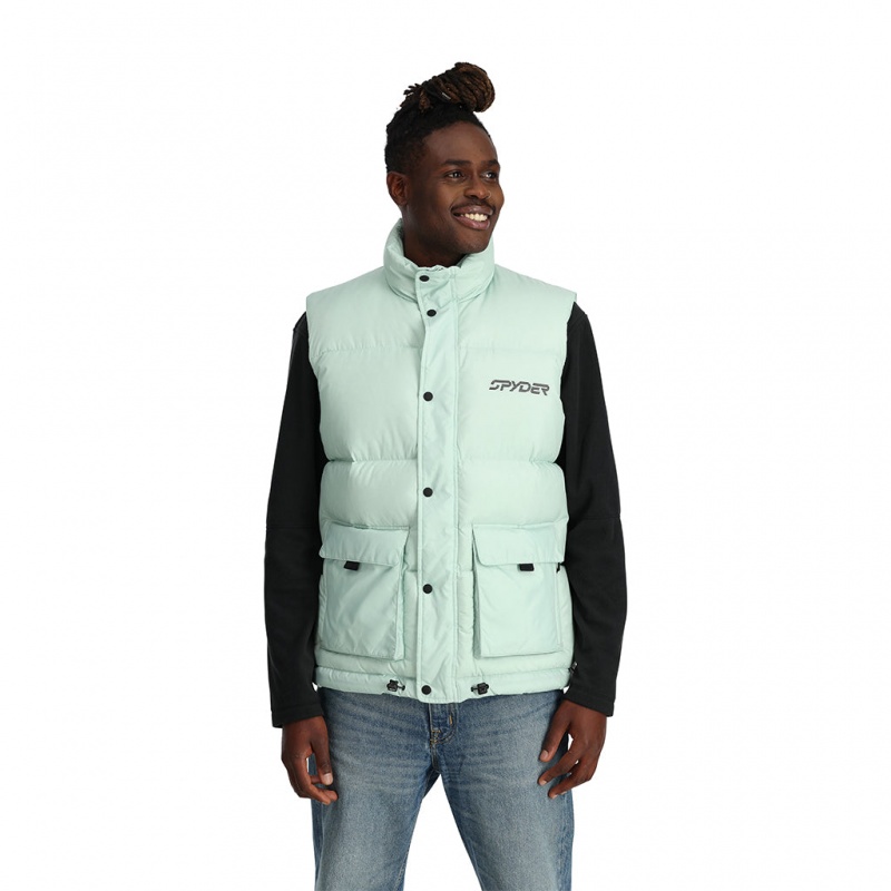 Wintergreen Spyder Unisex Windom Vest Down Vest | IHO-312756